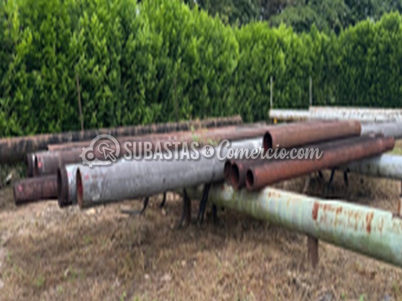 Chatarra de accesorios mecánicos, tubería, válvulas, bridas, otros.